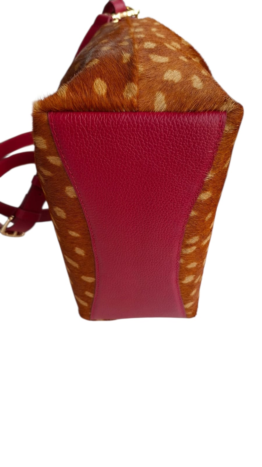 Bolsa Tulipa em Couro (Bambi)