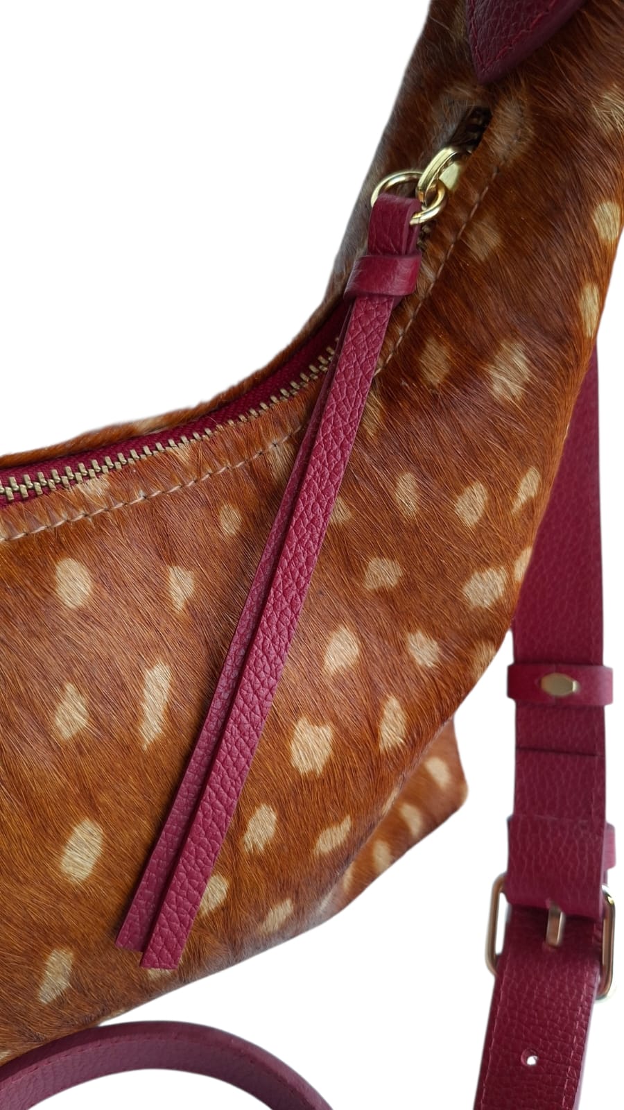 Bolsa Tulipa em Couro (Bambi)