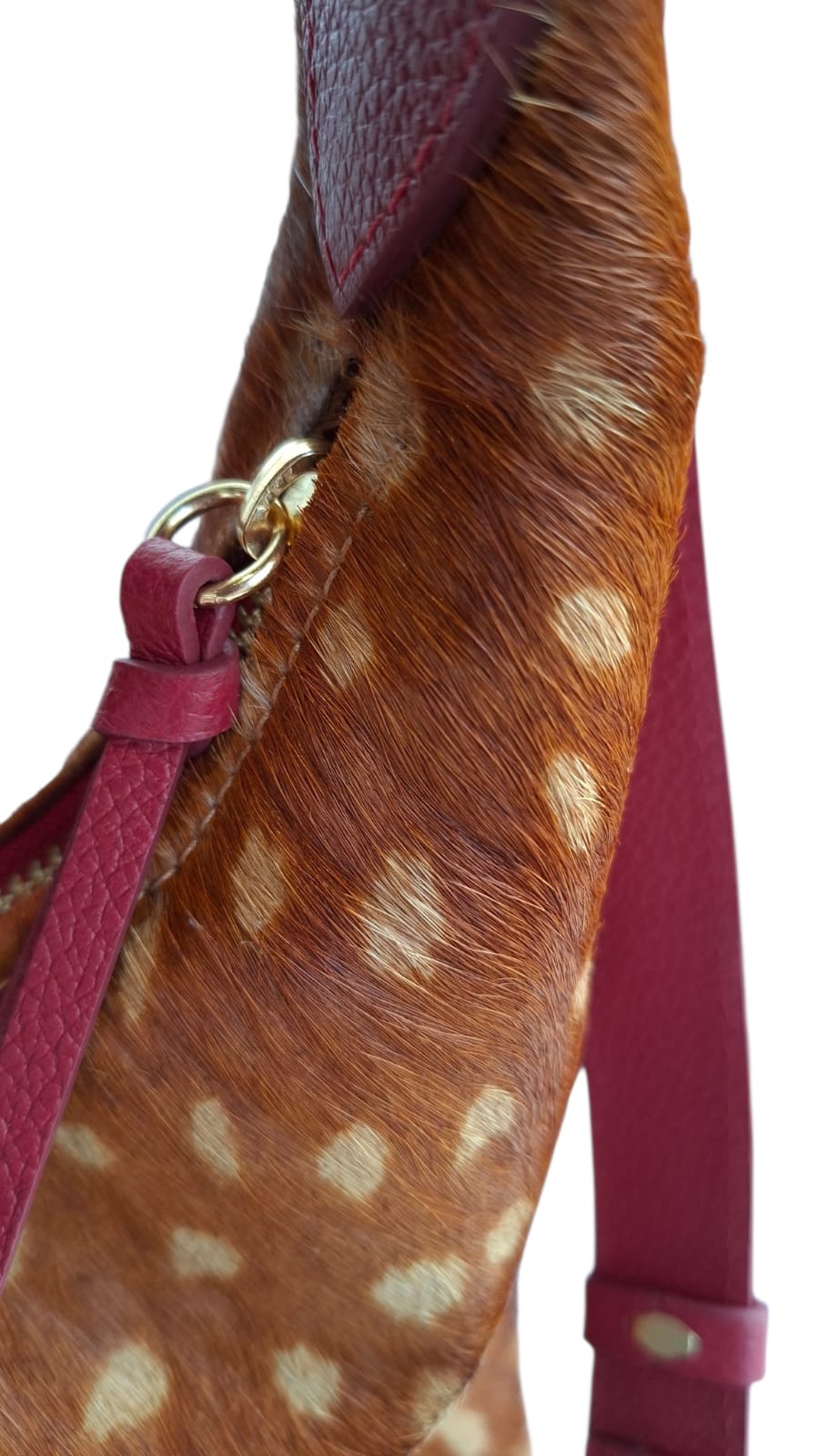 Bolsa Tulipa em Couro (Bambi)