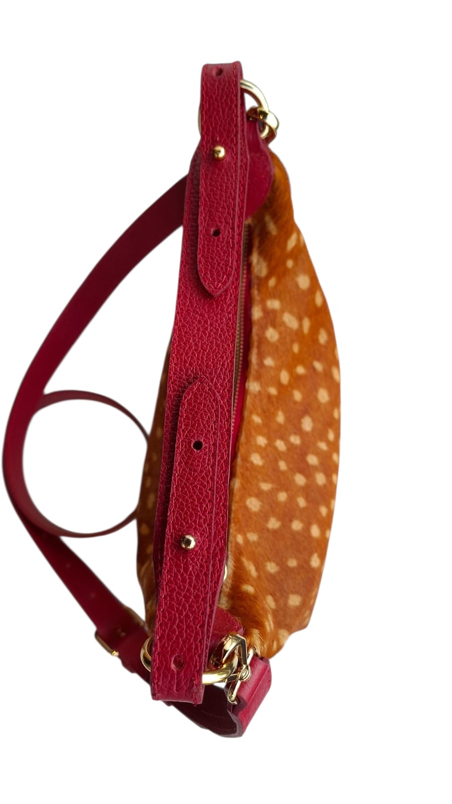 Bolsa Tulipa em Couro (Bambi)